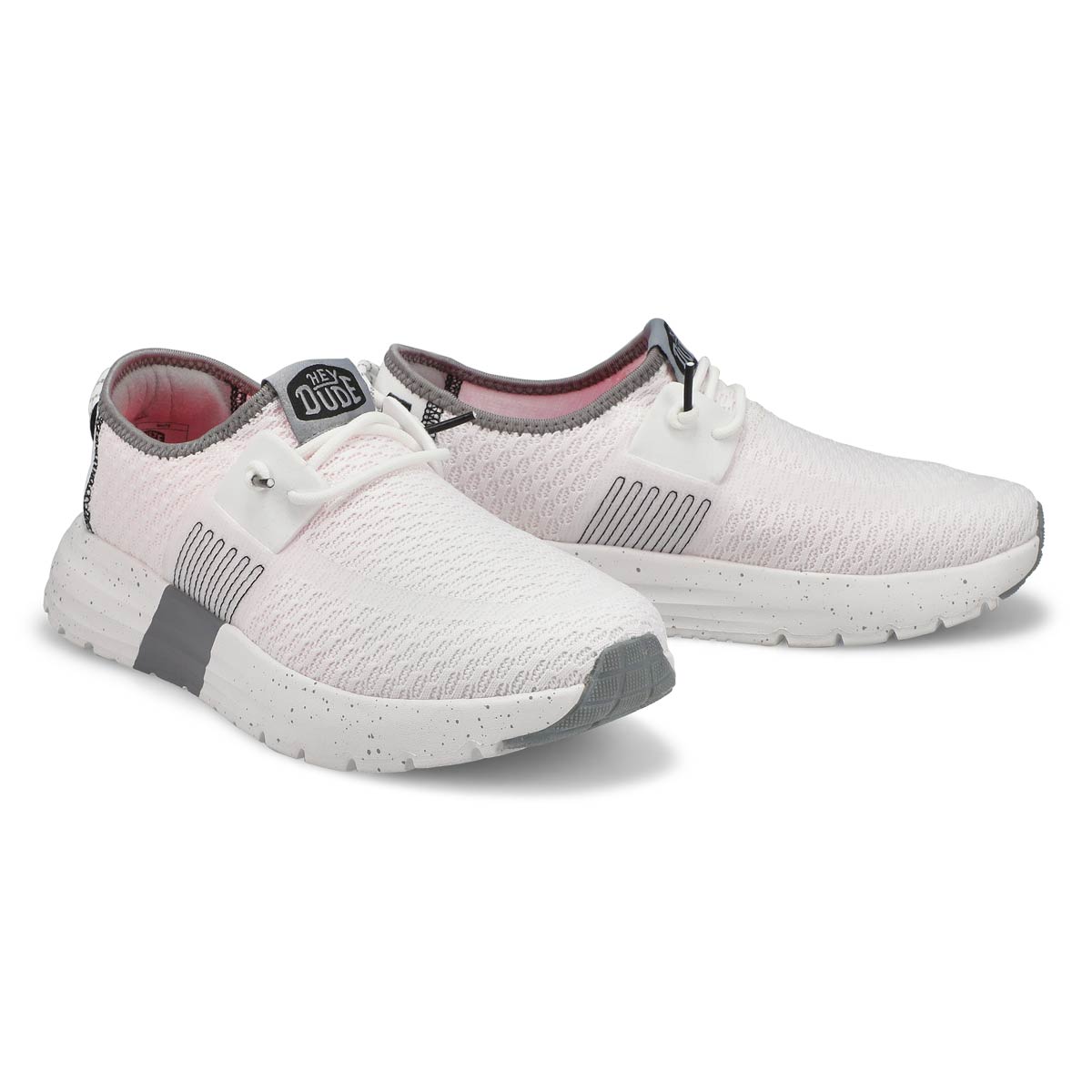 HEYDUDE Women s Sirocco W Sport Stripe Sneaker