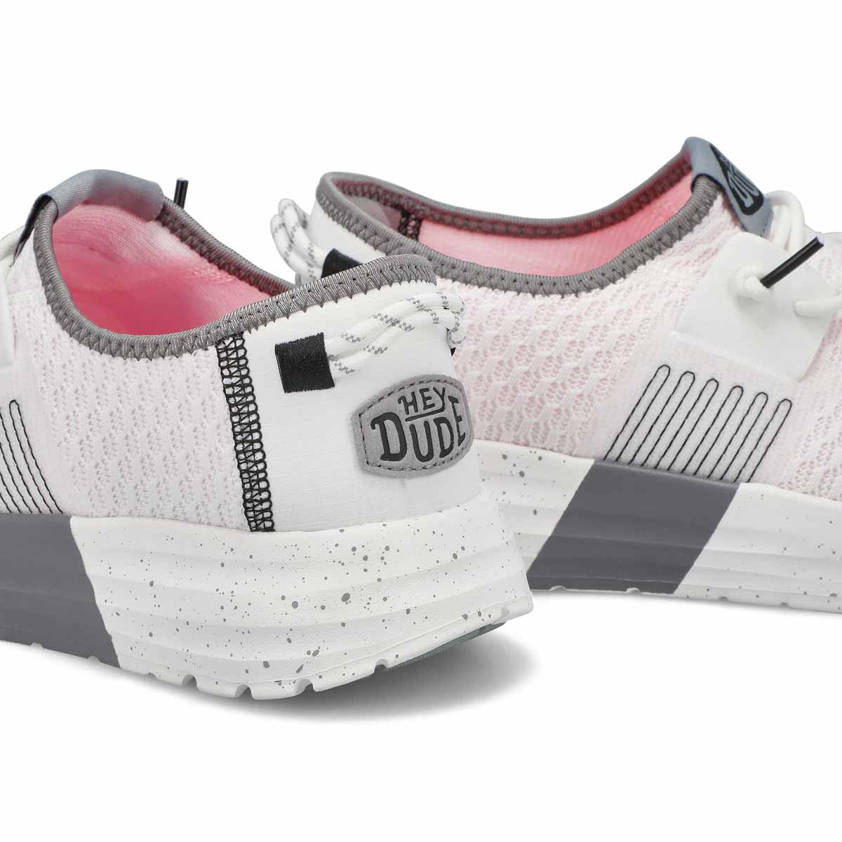 Ladies Sirocco W Sport Stripe Sneaker - White