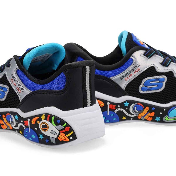Infants' B Play Scene Sneaker - Black/Silver/Multi