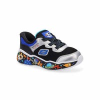 Infants' B Play Scene Sneaker - Black/Silver/Multi