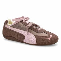 Women's  Speedcat Brushed Luxe Low Profile Sneaker - Mouse Gray/Gum