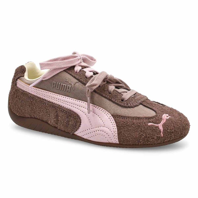 Women's  Speedcat Brushed Luxe Low Profile Sneaker - Mouse Gray/Gum
