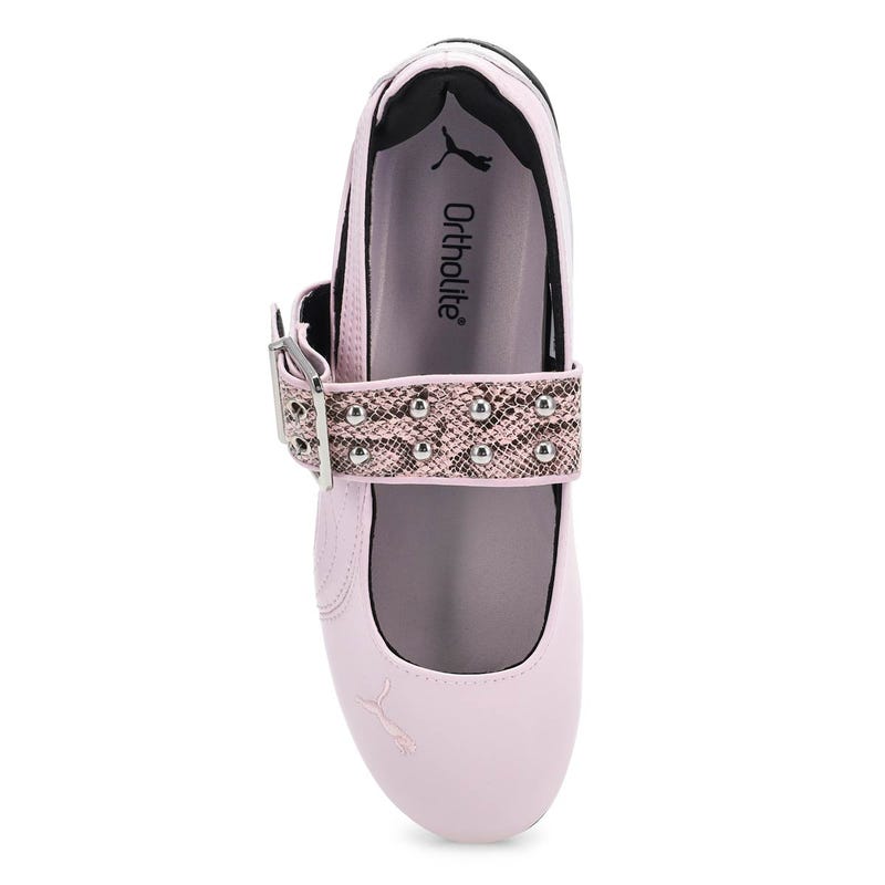 Ballerine à profil bas Speedcat Dress-Up II pour femmes - rose poudre/noir