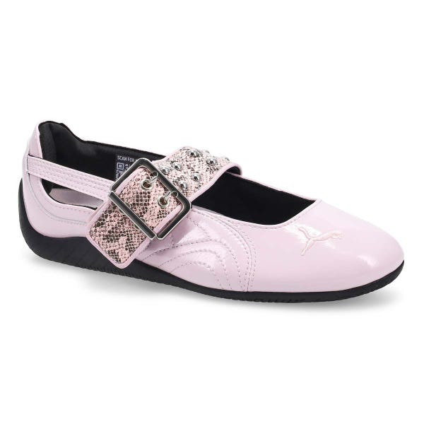 Ballerine à profil bas Speedcat Dress-Up II pour femmes - rose poudre/noir