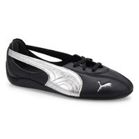 Ballerine profil bas Speedcat Nova Métallique pour femmes - Noir/Argent