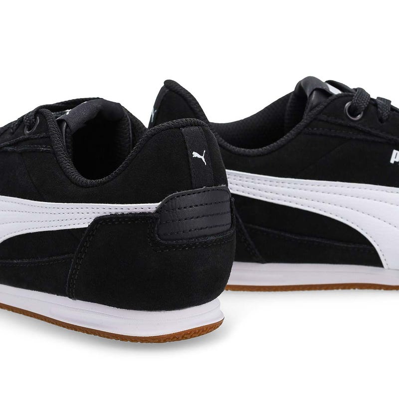 Espadrille profil bas Bella Donna SD pour filles - Noir/Blanc