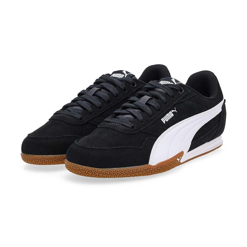 Espadrille profil bas Bella Donna SD pour filles - Noir/Blanc