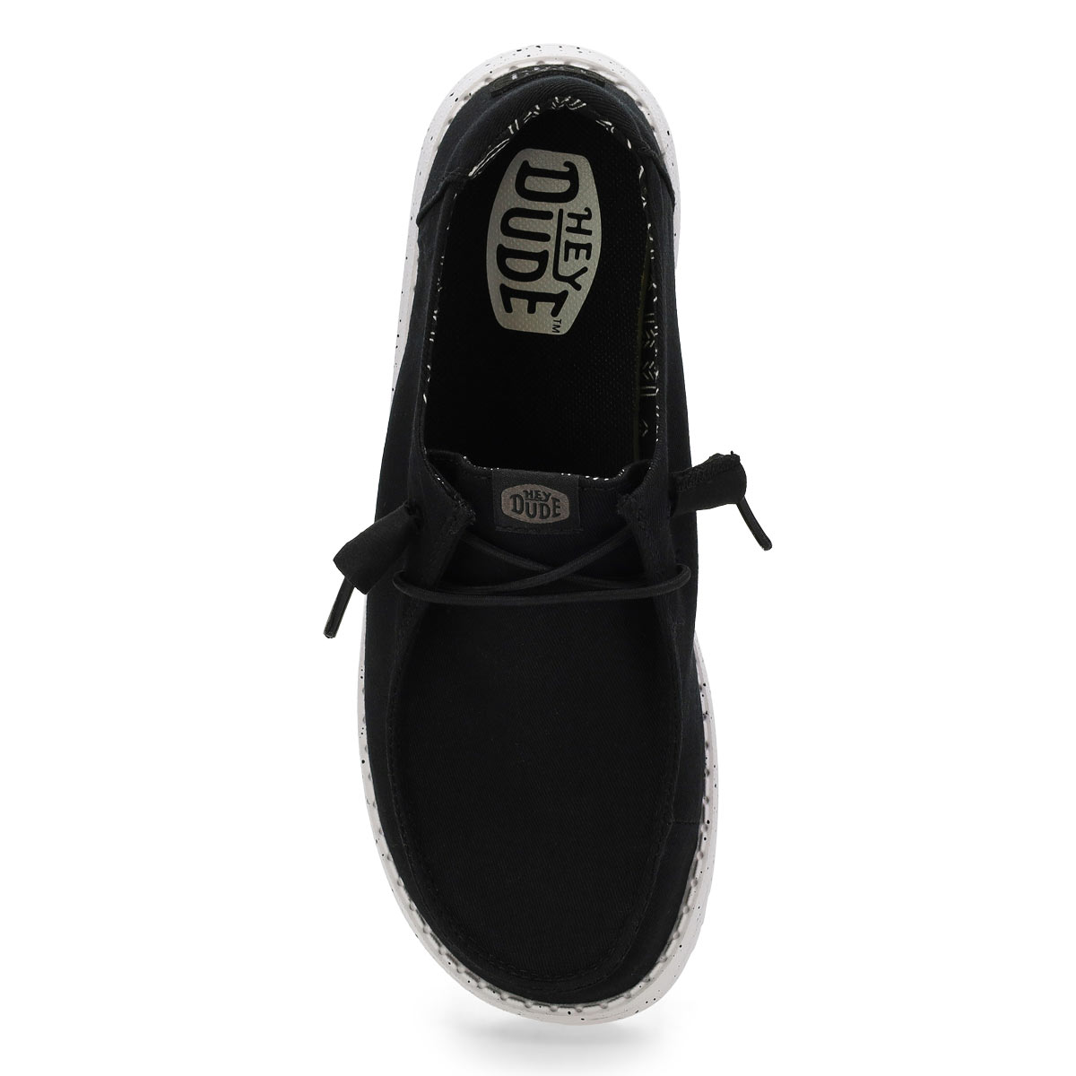 Women's Wendy Stretch Canvas Casual Shoe - Black Odyssey