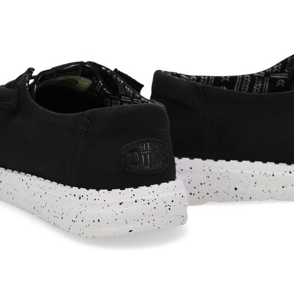 Flâneur décontracté WENDY STRETCH CANVAS, odyssée noire, femmes