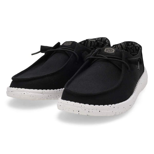 Flâneur décontracté WENDY STRETCH CANVAS, odyssée noire, femmes