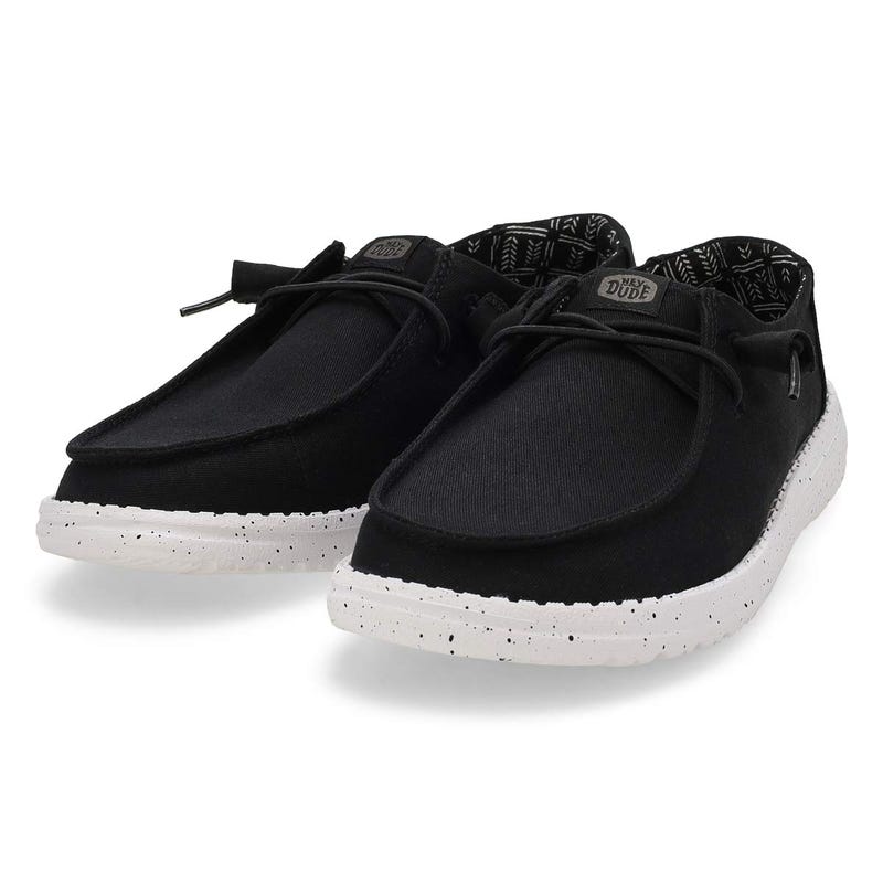 Flâneur décontracté WENDY STRETCH CANVAS, odyssée noire, femmes