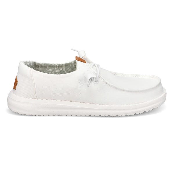 Flâneur décontracté WENDY STRETCH CANVAS, blanc, femmes