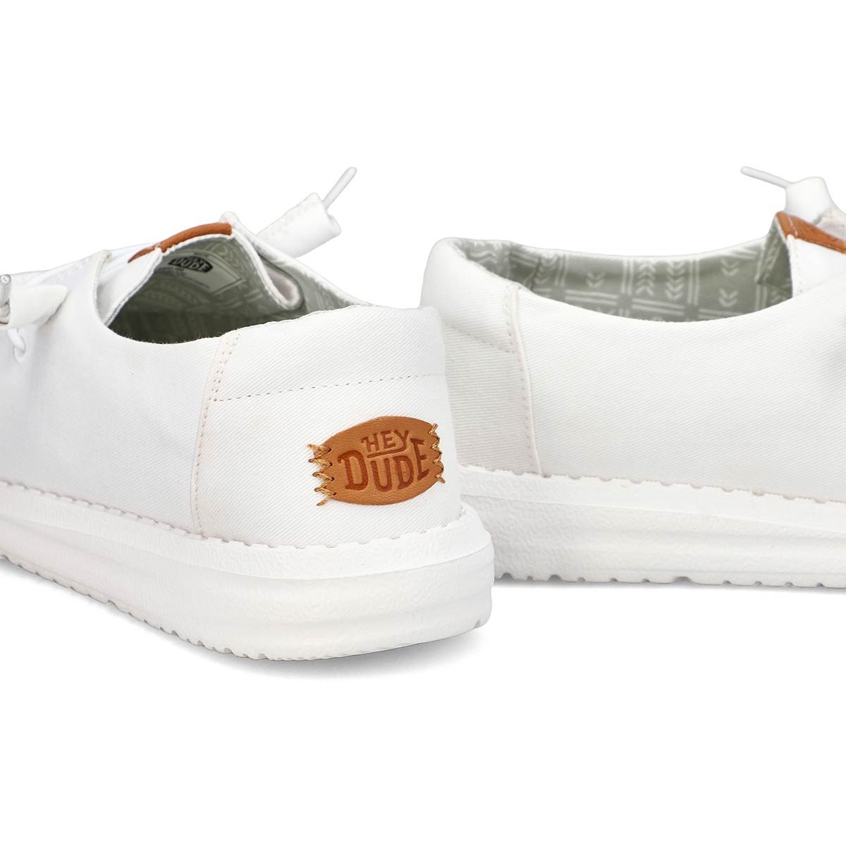 Women's Wendy Stretch Canvas Casual Shoe - White