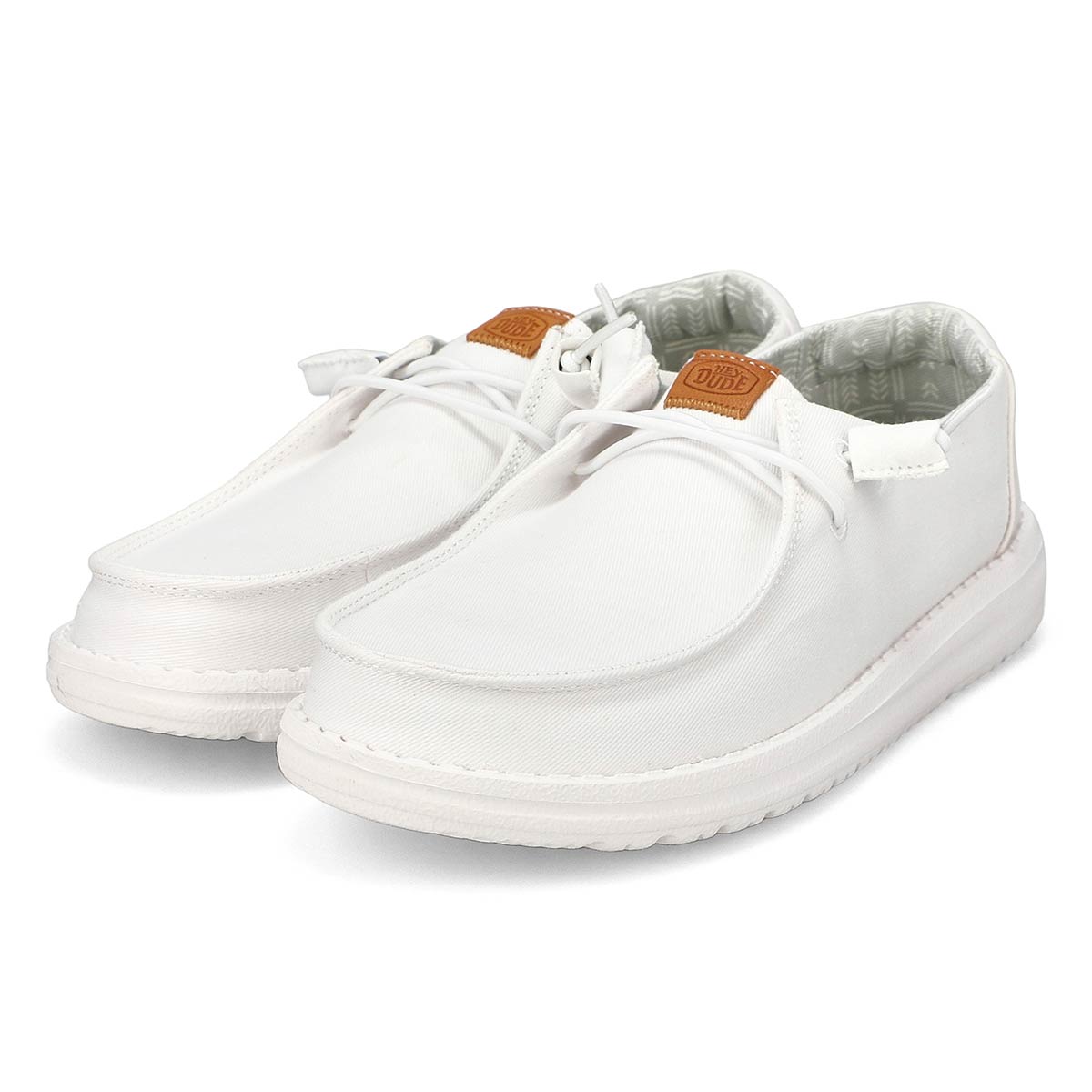 Women's Wendy Stretch Canvas Casual Shoe - White