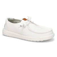 Women's Wendy Stretch Canvas Casual Shoe - White