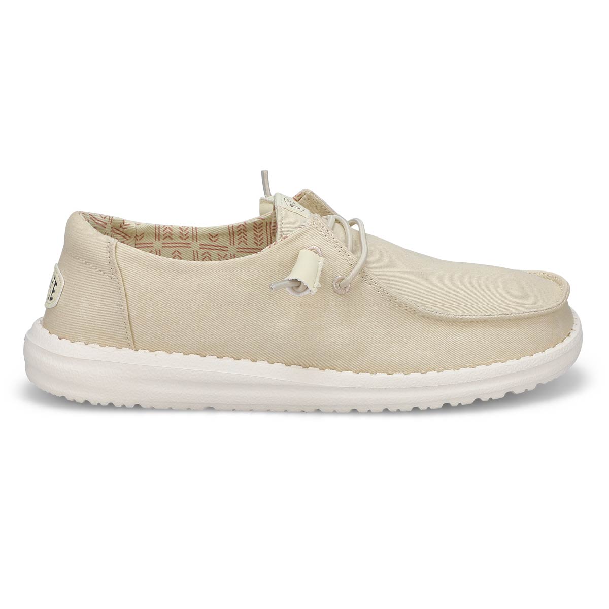 Women's Wendy Stretch Canvas Casual Shoe - Off White