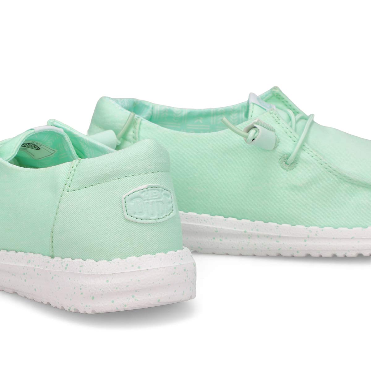 Women's Wendy Stretch Canvas Casual Shoe - Bay Blue
