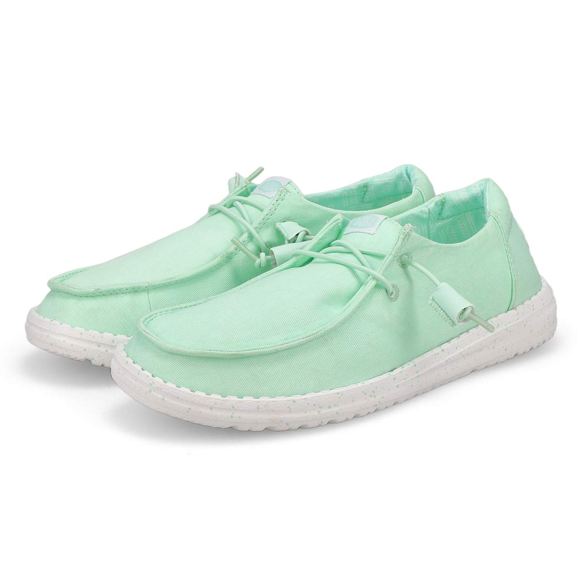 Women's Wendy Stretch Canvas Casual Shoe - Bay Blue
