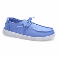 Flâneur décontracté WENDY STRETCH CANVAS, bleu hortensia, femmes