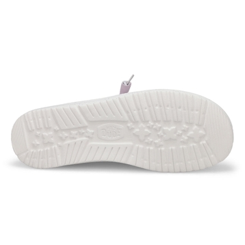 Women's Wendy Stretch Canvas Casual Shoe - Lavende
