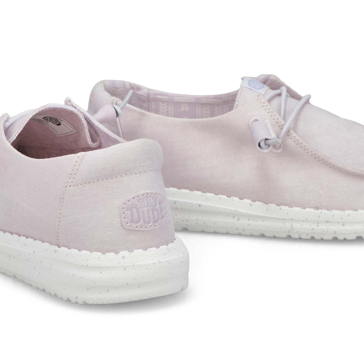 Women's Wendy Stretch Canvas Casual Shoe - Lavender