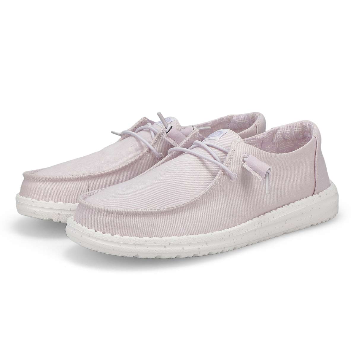 Women's Wendy Stretch Canvas Casual Shoe - Lavender