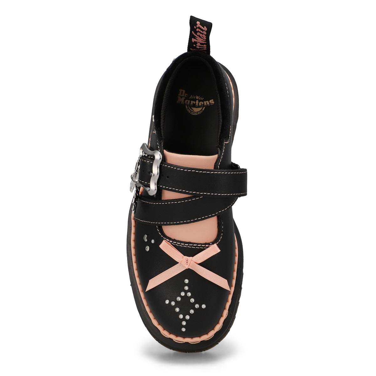 Women's Kemsley Slip On Casual Oxford - Black/Powder Pink
