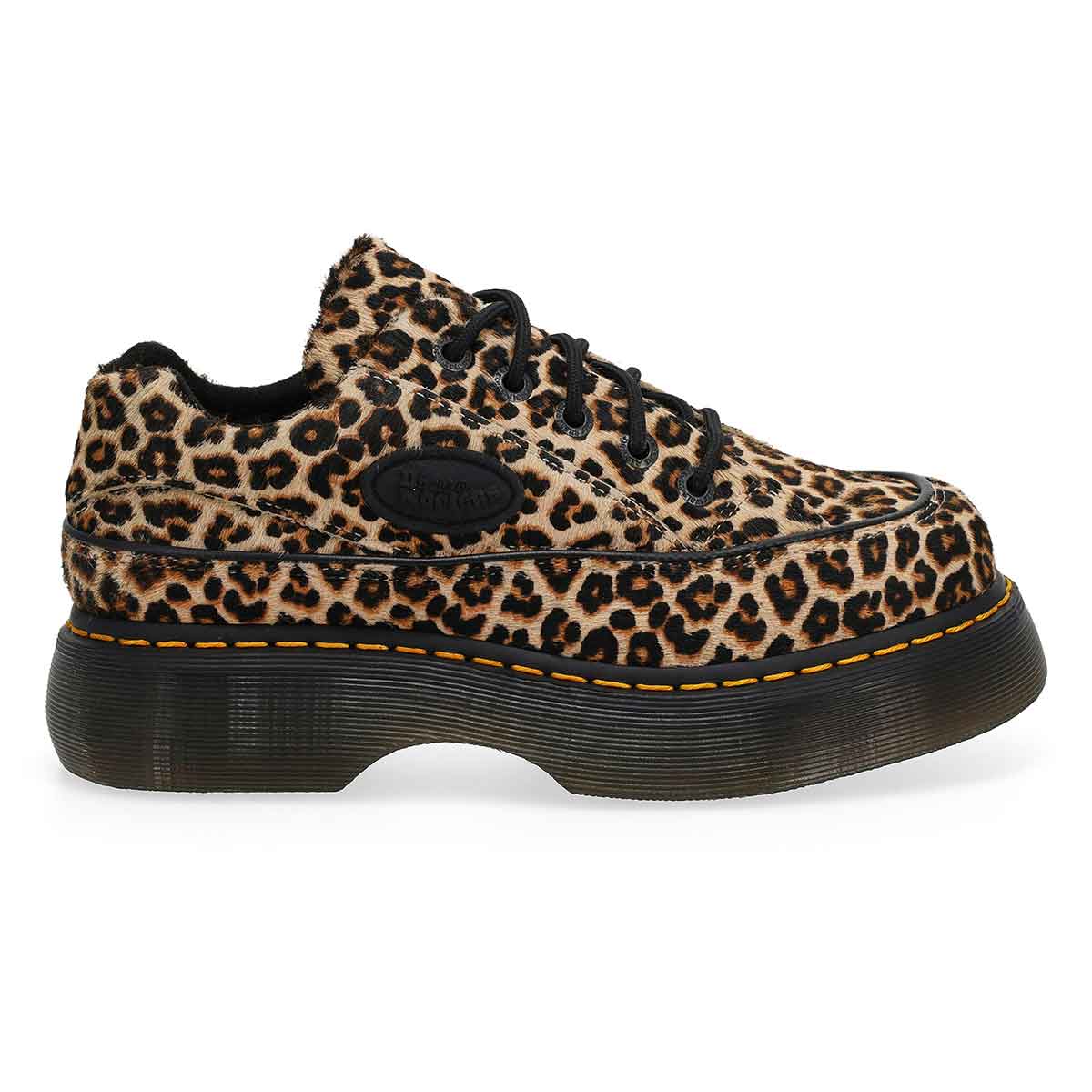 Women's  Buzz 5-Eye Casual Platform Oxford - Leopard