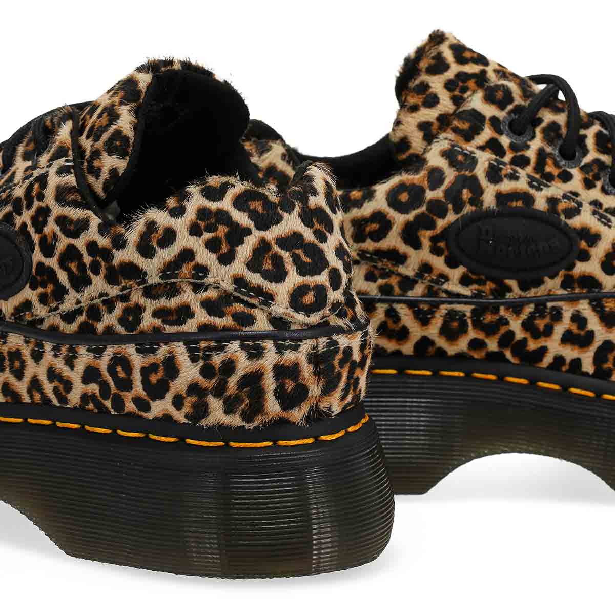 Women's  Buzz 5-Eye Casual Platform Oxford - Leopard