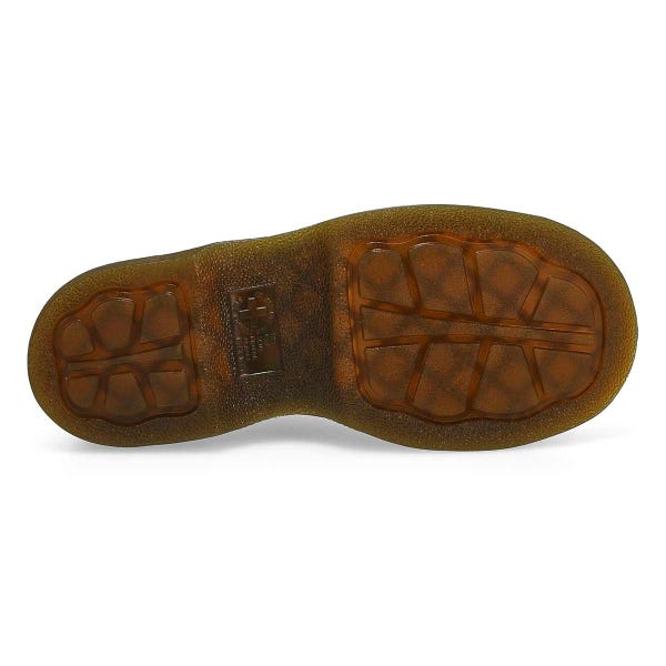 Richelieu décontracté 5 œillets à plateforme BUZZ, brun foncé, femmes