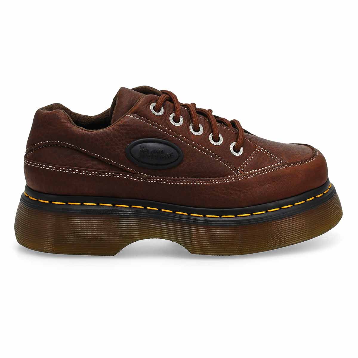 Women's Buzz 5-Eye Lace Up Platform Casual Oxford - Dark Brown