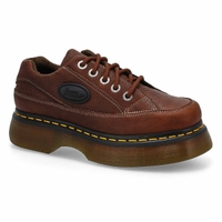 Women's Buzz 5-Eye Lace Up Platform Casual Oxford - Dark Brown