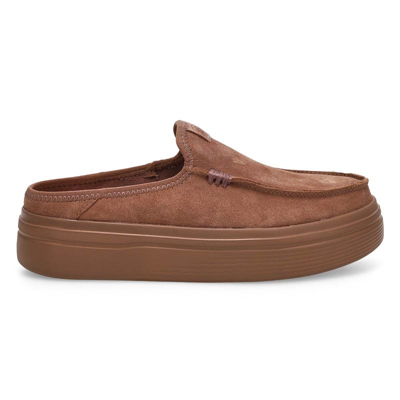 Women's  Austin Lift Classic Platform Shoe - Brown