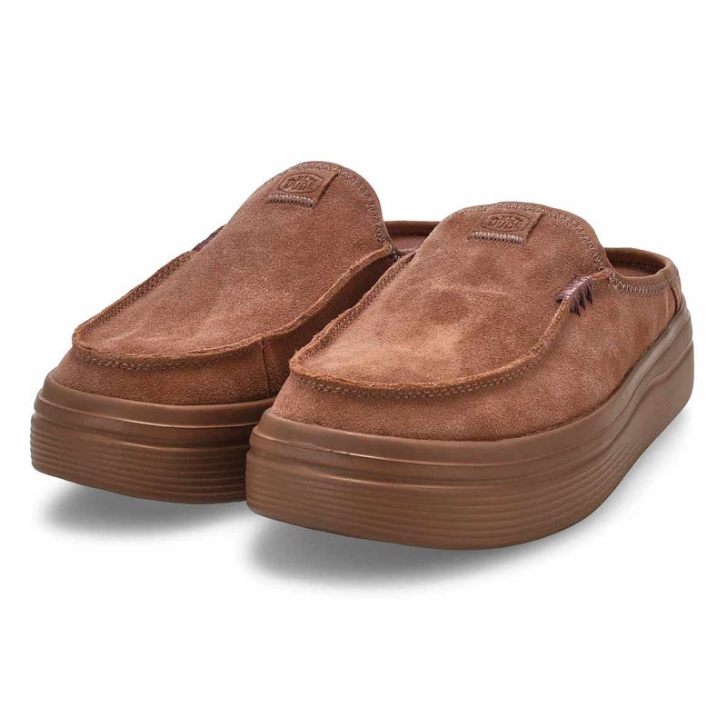 Women's  Austin Lift Classic Platform Shoe - Brown