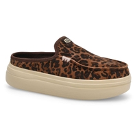 Women's  Austin Lift Classic Platform Shoe - Brown Leopard
