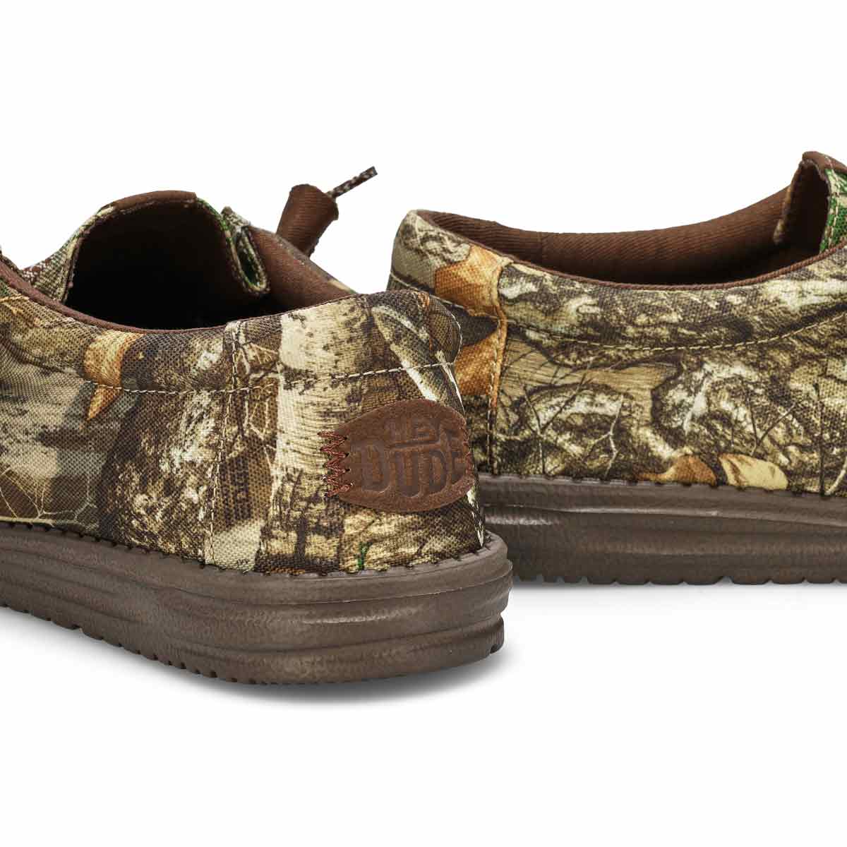 Men's Wally Realtree Edge Casual Shoe - Brown/Natural