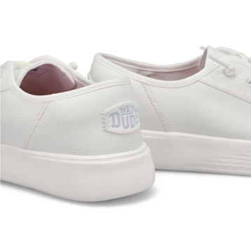 Basket décontractée CODY M CANVAS, blanc/blanc, ho