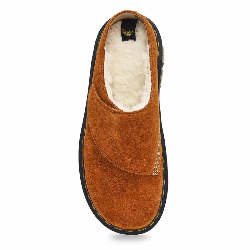 Unisex ZebZag AnyWair Wool Lined Casual Clog - Brown