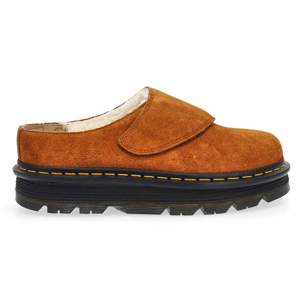 Unisex ZebZag AnyWair Wool Lined Casual Clog - Brown
