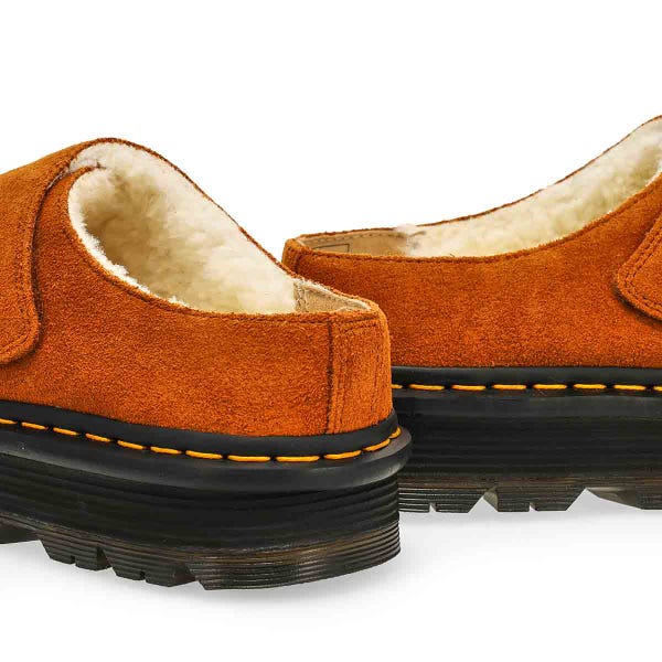 Unisex ZebZag AnyWair Wool Lined Casual Clog - Brown