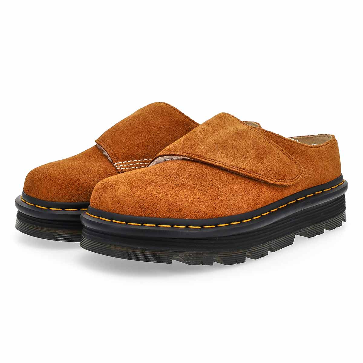 Unisex ZebZag AnyWair Wool Lined Casual Clog - Brown