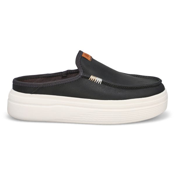 Women's Austin Lift Leather Platform Shoe - Black