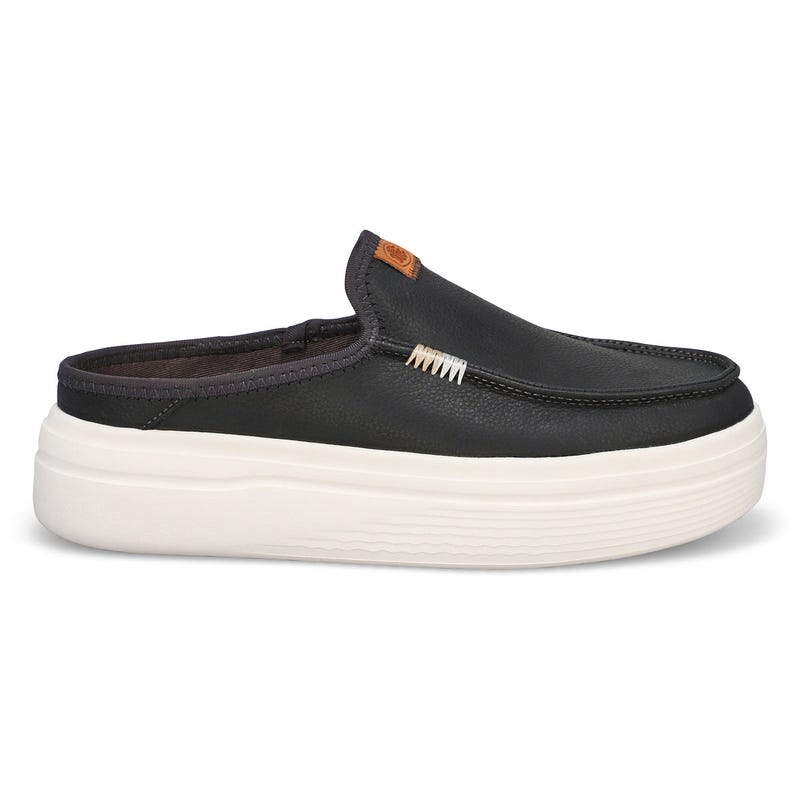 Women's Austin Lift Leather Platform Shoe - Black