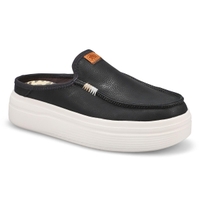 Women's Austin Lift Leather Platform Shoe - Black