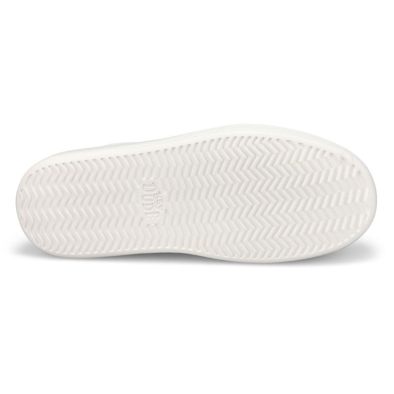 Women's Austin Lift Leather Platform Shoe - White