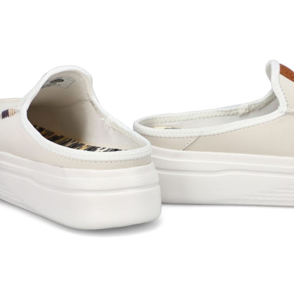 Women's Austin Lift Leather Platform Shoe - White