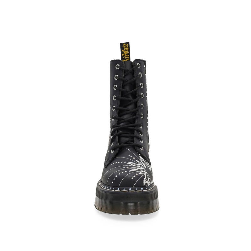 Women's  Jadon Hi Solar Flare 8 Eye Boot - Black