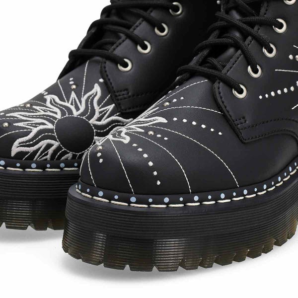 Women's  Jadon Hi Solar Flare 8 Eye Boot - Black