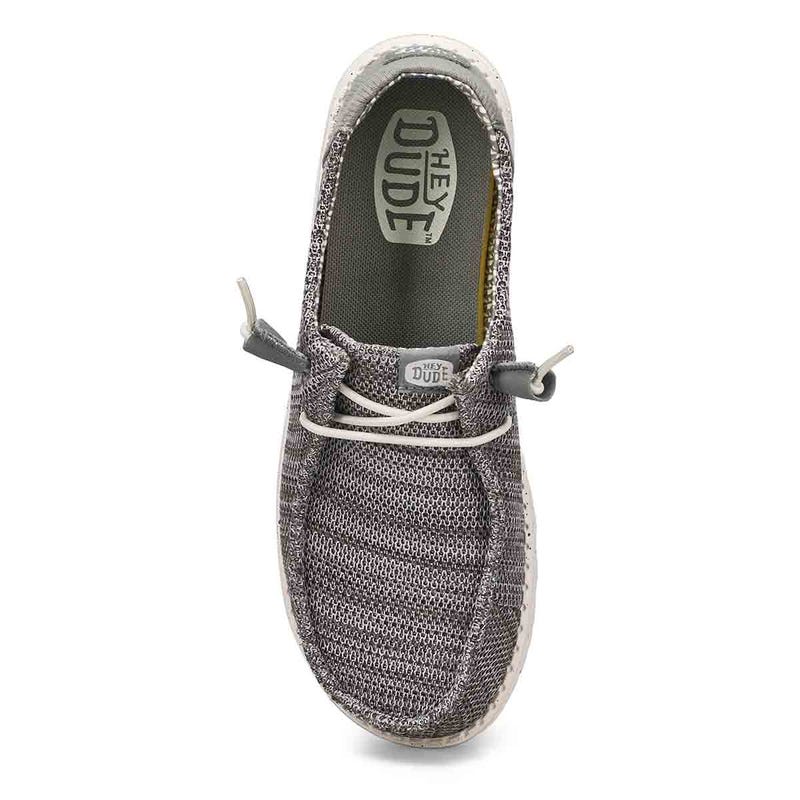 Women's  Wendy Stretch Sox Casual Shoe - Light Grey