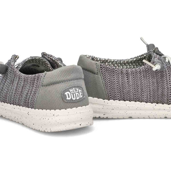 Women's  Wendy Stretch Sox Casual Shoe - Light Grey